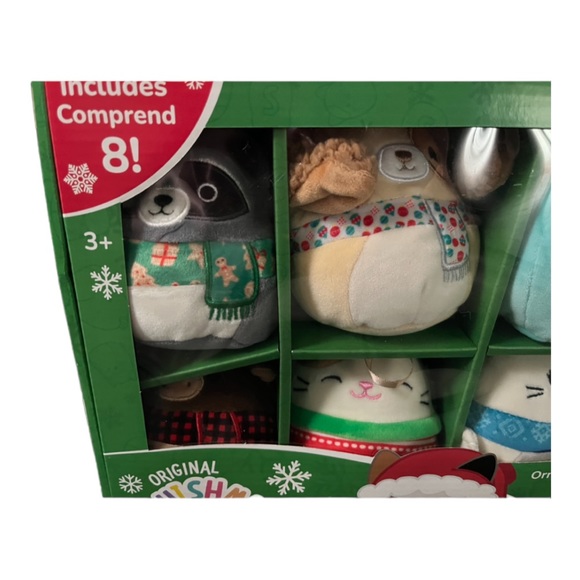 8 SQUISHMALLOWS ORIGINAL 8 ORNAMENTS BOX SET 2023 NEW RELEASE ONLY 1 LEFT - Picture 10 of 10